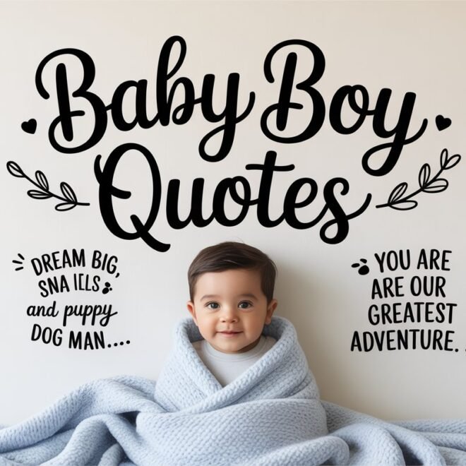 56 Collection of Baby Boy Quotes to Celebrate Your Little One